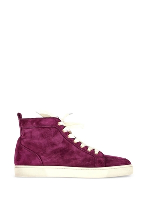 Christian Louboutin Pre-Owned Rantus high-top sneakers - Purple