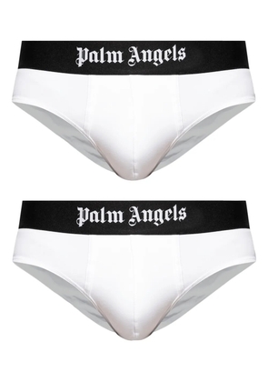 Palm Angels logo-waistband boxers (pack of two) - White