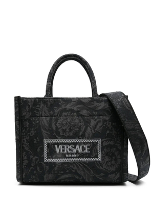 Versace small Barocco Athena tote bag - Grey