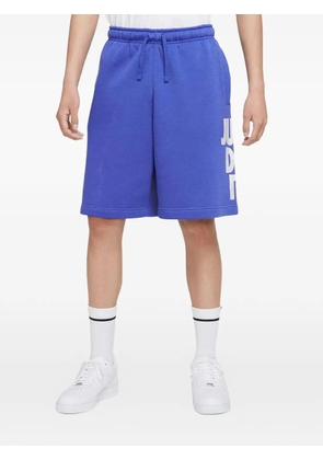 Nike Just Do It fleece shorts - Blue