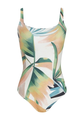 Lygia & Nanny floral-print swimsuit - White