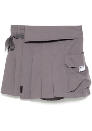 Musium Div. cargo skirt shorts - Grey