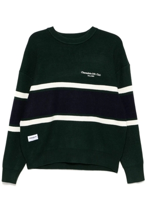 CHOCOOLATE striped jumper - Green