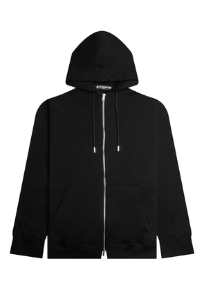 Mastermind World skull-print zip-up hoodie - Black