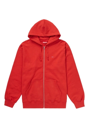 Supreme Small Box zip-up hoodie - Red