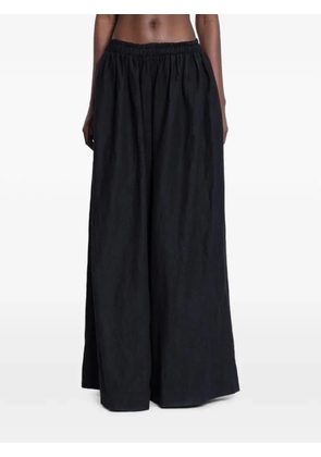 Uma Wang high-waist wide-leg trousers - Black