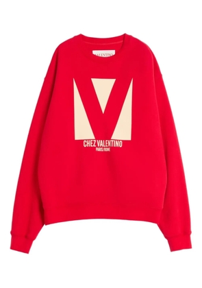 Valentino Garavani crew-neck sweatshirt - Red