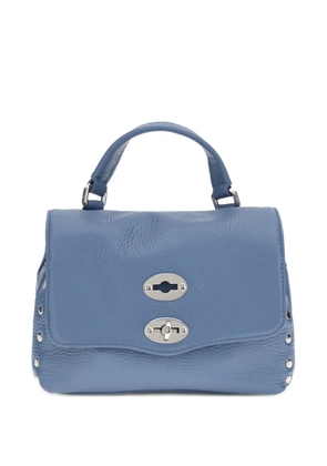Zanellato Postina leather shoulder bag - Blue