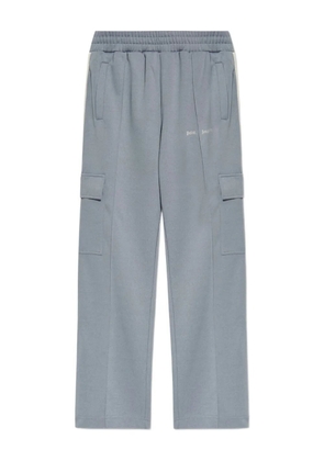 Palm Angels stripe track pants - Grey