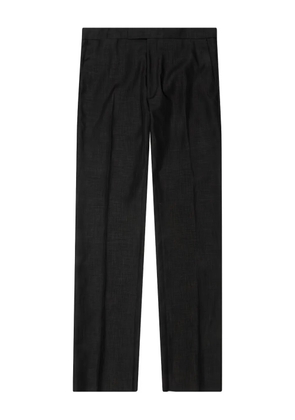 Raf Simons pressed-crease trousers - Black