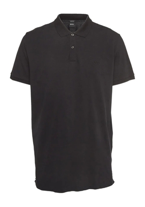 BOSS pre-owned piqué polo shirt - Black