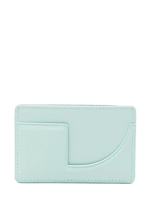 Patou JP leather cardholder - Blue