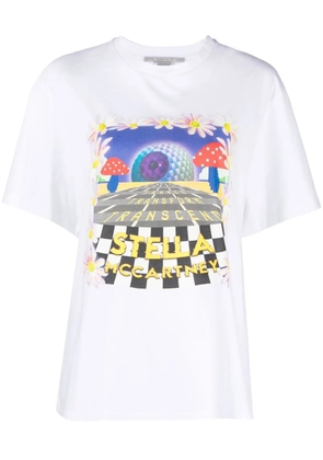 Stella McCartney Transcend graphic-print T-shirt - White