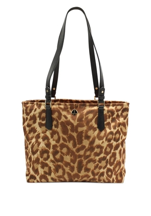 Kate Spade Taylor leopard-print tote bag - Brown