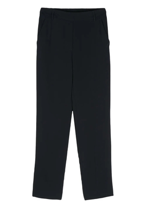 Blanca Vita Pelargo slim-cut tailored trousers - Blue