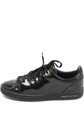Louis Vuitton Pre-Owned leather sneakers - Black