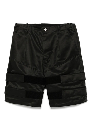 Olly Shinder Strap shorts - Black