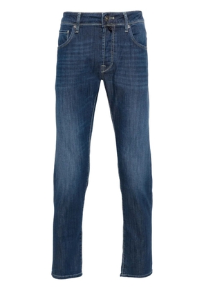 Incotex low-rise tapered jeans - Blue