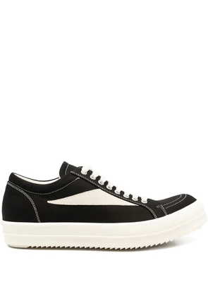 Rick Owens DRKSHDW lace-up panelled sneakers - Black