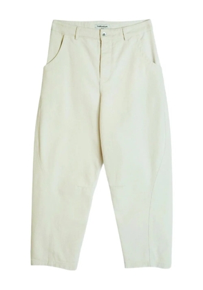 YMC twisted trousers - White