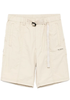 CHOCOOLATE logo-print shorts - Neutrals