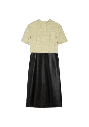 Jil Sander beaded short-sleeve dress - Black