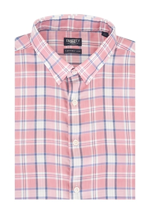 FAHERTY Movement™ checked shirt - Pink