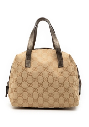 Gucci Pre-Owned 2000-2015 Mini GG Canvas Balthus Tofu Bag handbag - Brown