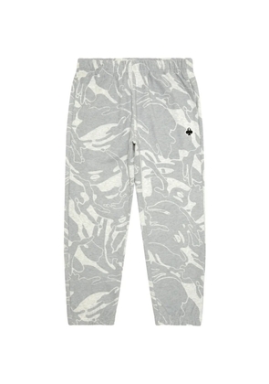 AAPE BY *A BATHING APE® moonface camo track pants - Grey