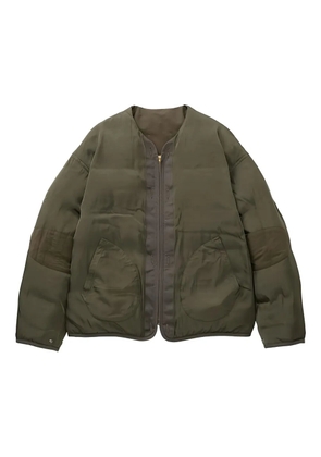 visvim quilted wool jacket - Green