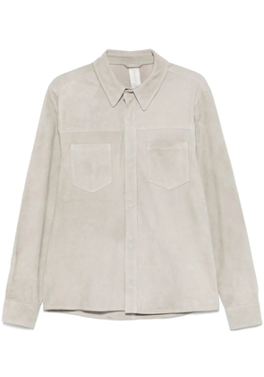 Giorgio Brato suede shirt - Grey