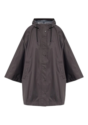 RETHINKIT STUDIOS hooded cape jacket - Grey