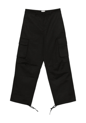 Arte Antwerp cargo-pocket tie-hem pants - Black