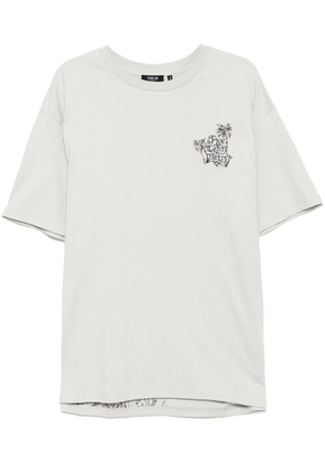 FIVE CM logo-embroidered T-shirt - Grey