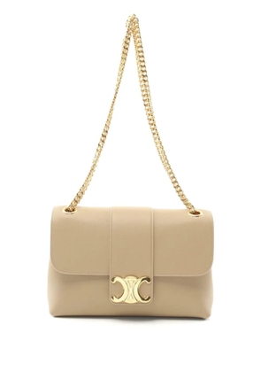 Celine Pre-Owned 2020s medium Victor shoulder bag - Neutrals