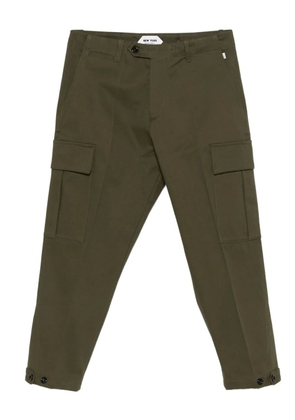 New York Resident cargo-pockets straight-leg trousers - Green
