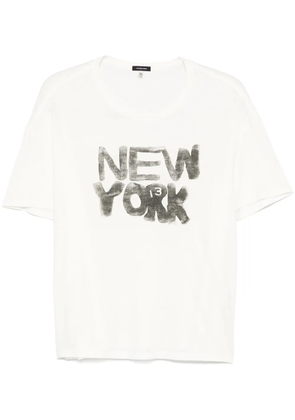 R13 New York T-shirt - White