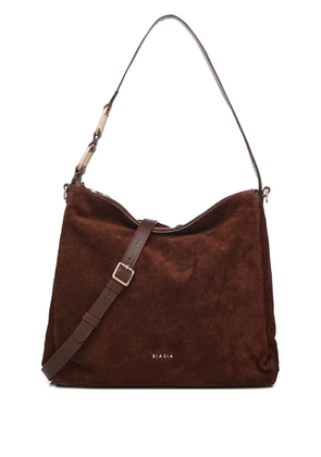 BIASIA suede shoulder bag - Brown