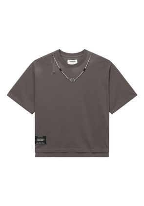 Musium Div. chain-detail T-shirt - Grey