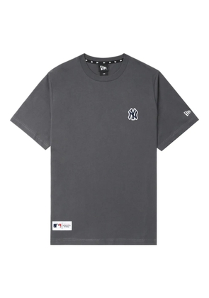 NEW ERA CAP logo-embroidered cotton T-shirt - Grey