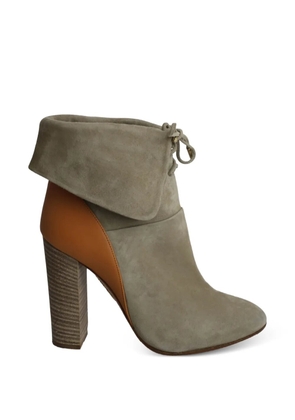 Aquazzura Cambridge lace-up fastening boots - Brown