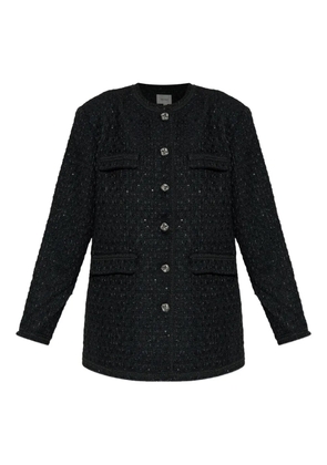 Gestuz Gzkeiko button embellished jacket - Black