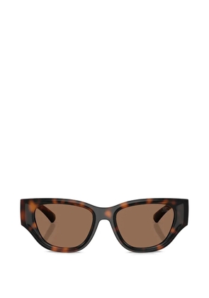 Burberry Eyewear logo-detail sunglasses - Brown