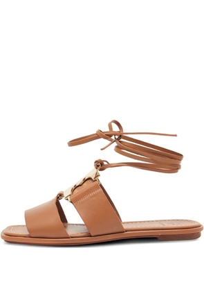 Tory Burch Gemini Link sandals - Brown
