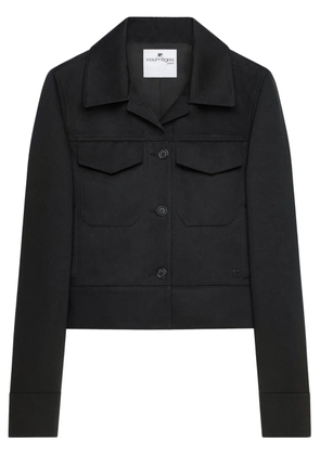 Courrèges buttoned shirt jacket - Black