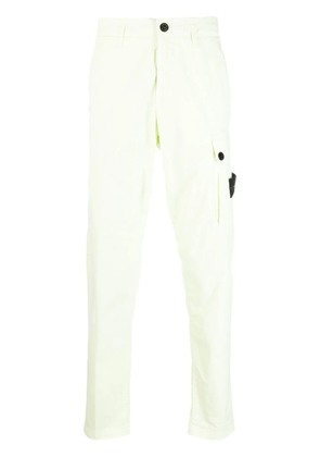 Stone Island Compass badge slim-fit trousers - Green