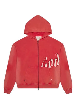 GODSPEED logo V2 hoodie - Red