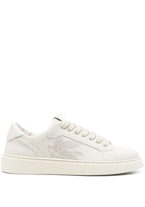 ETRO leather low-top sneakers - Neutrals