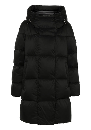 Add hooded down coat - Black