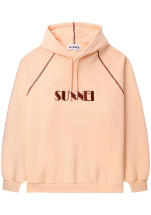Sunnei printed hoodie - Pink